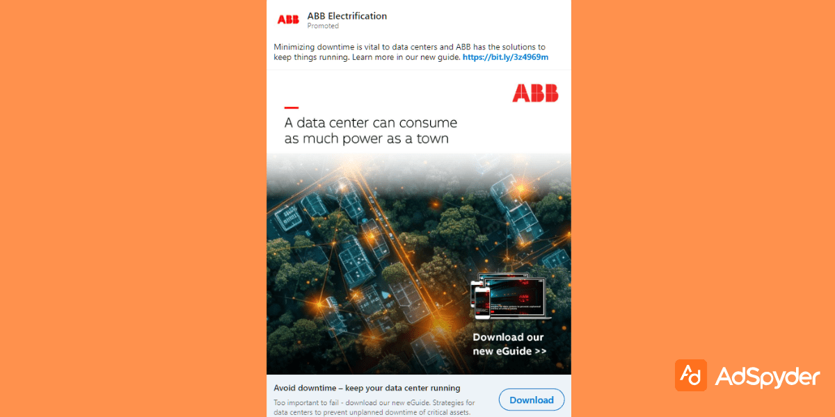 ABB Electrification: Top LinkedIn Ad Examples